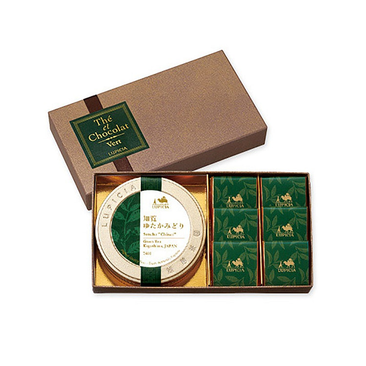 lupicia 情人节限定 绿茶/巧克力礼盒装