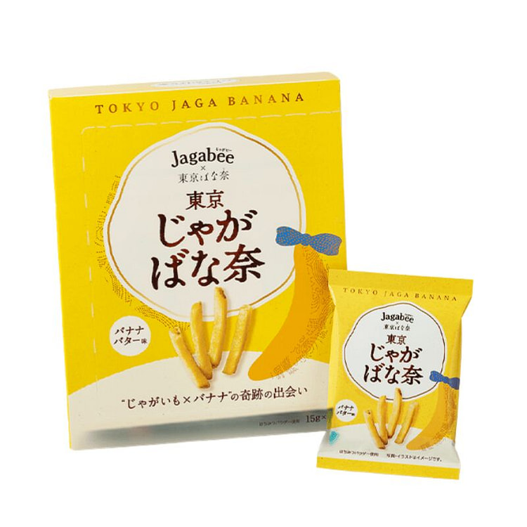 Banana-Flavored Potato Sticks 1 Box 1 box
