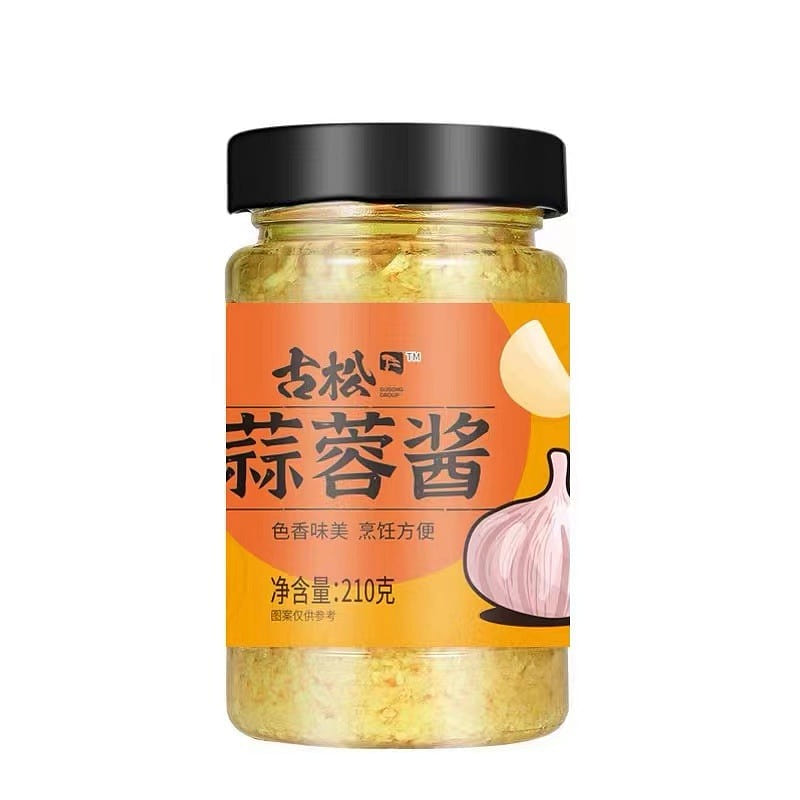 Garlic sauce hot pot shabu dipping sauce seafood dipping sauce 210g*1 can 210 g