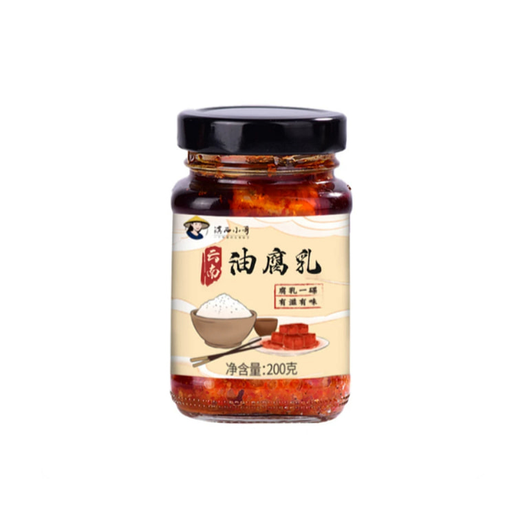 Dian Xi Xiao Ge Yunnan Red Oil Fermented Tofu 200g 200 g