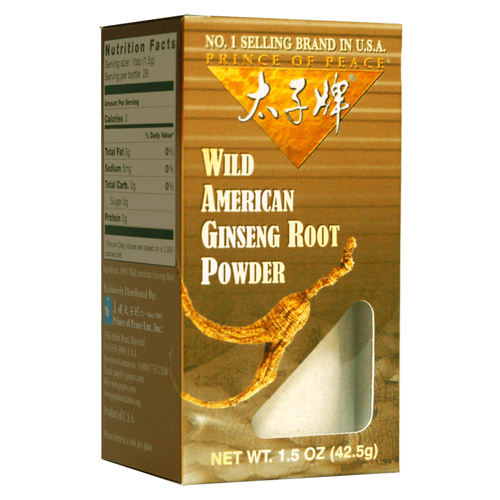 Prince of Peace Wild American Ginseng Powder, 1.5oz 1 bottle