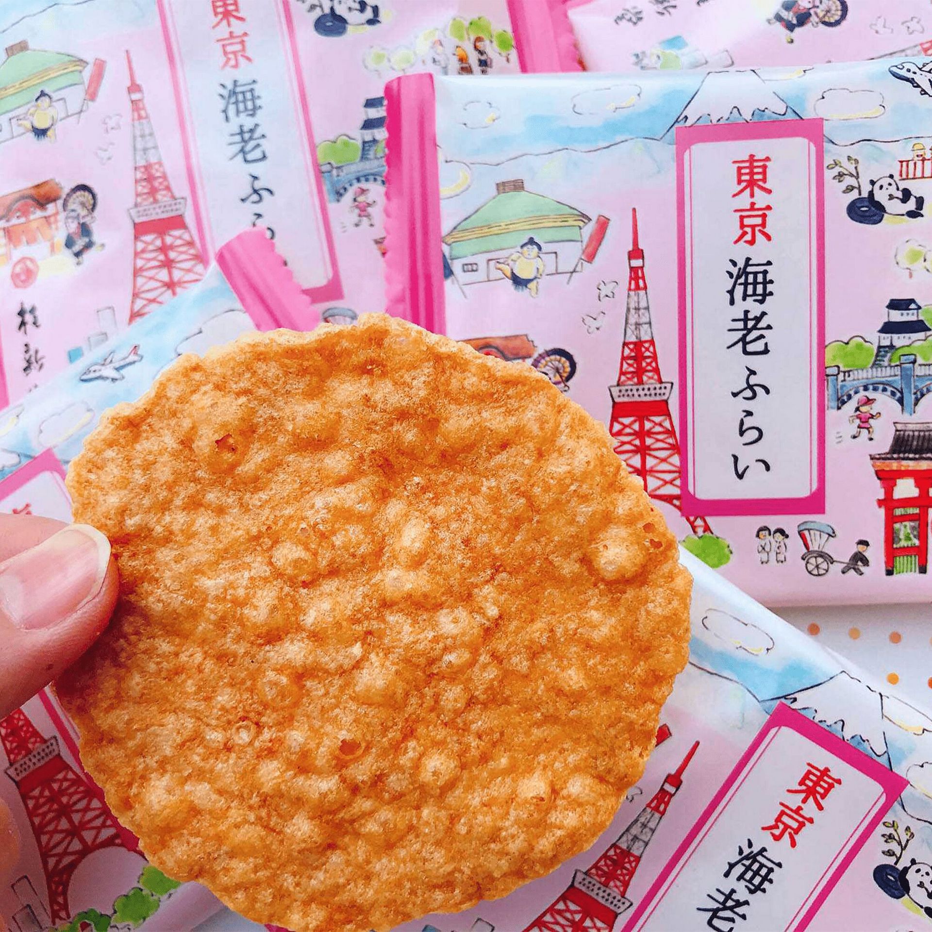 桂新堂 東京海老ふらい 20袋箱入 1 個 - Weee!