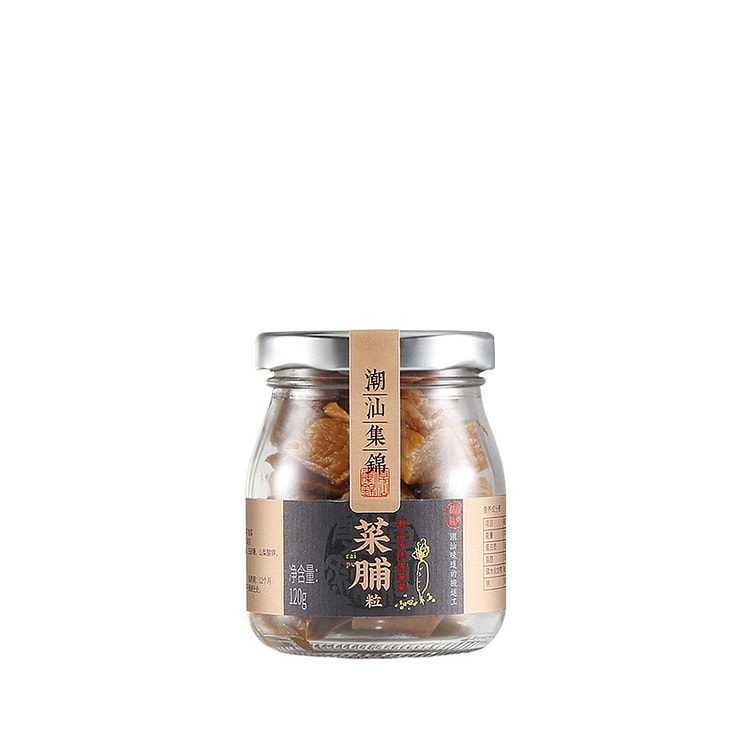 潮汕集锦菜脯粒咸菜120g*1瓶