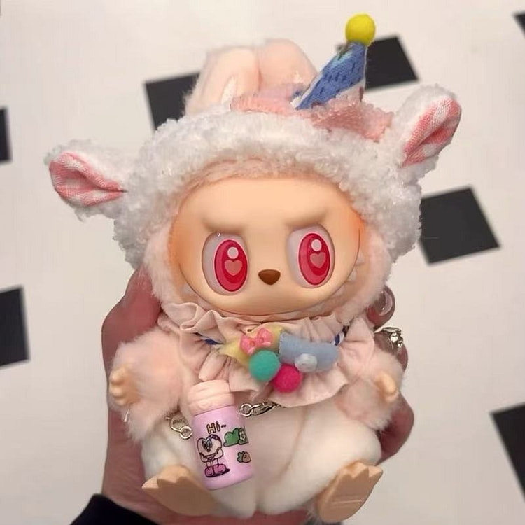 DLabubu Blush Lamb Outfit Set