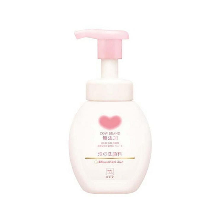 COW 牛乳石碱共进社 无添加 洁面泡沫160ml
