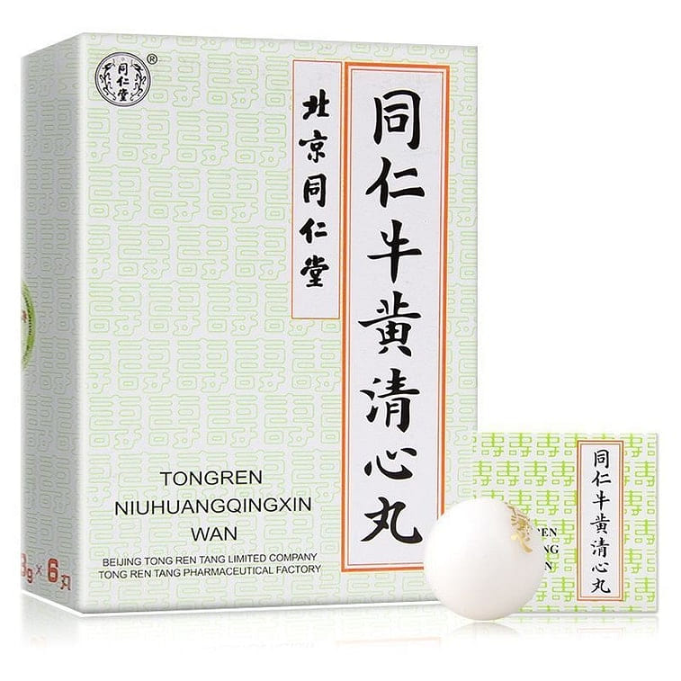 Tongren Niuhuang Qingxin Wan 3g*6pills 1 each