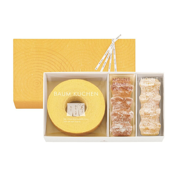 NENRINYA Baum Sweet Potato and Plain  2pc+1ring 1 each
