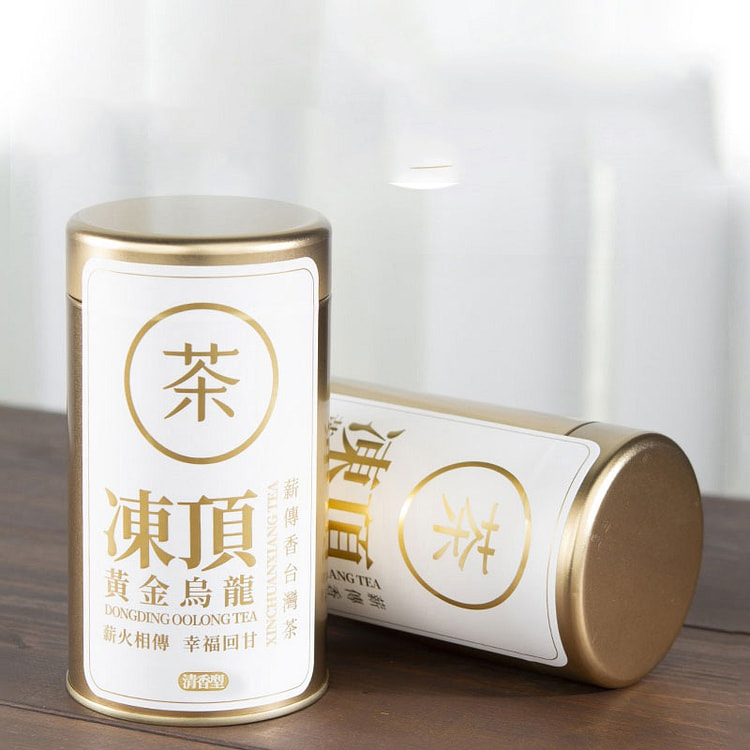 薪传香黄金冻顶乌龙茶台湾高山茶原装进口300g（无焙火-清香型）（150g x 2罐）