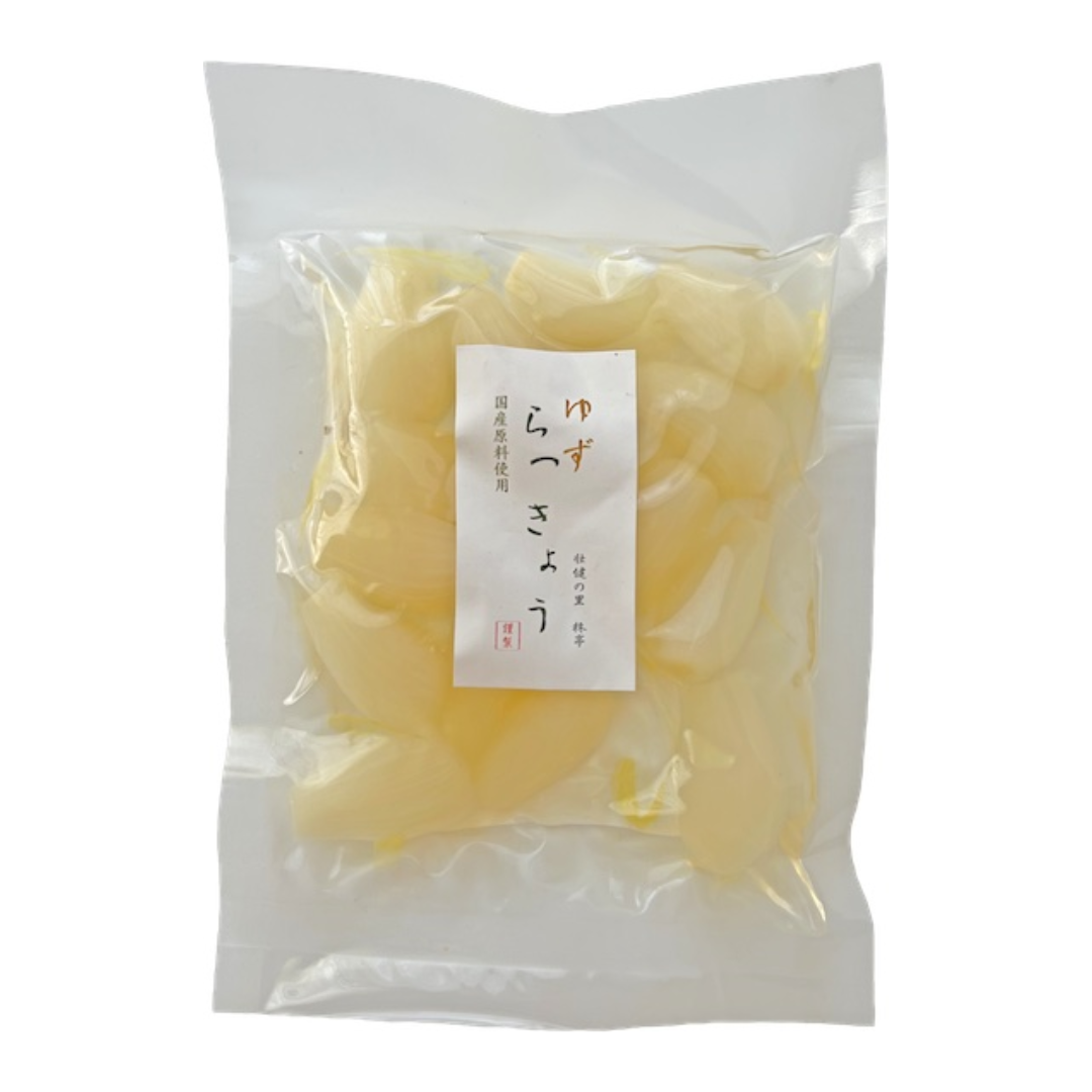 Yuzu Rakkyo (Japanese Scallion) Pickles 100 g