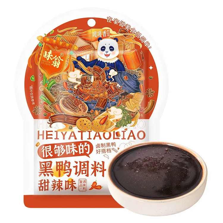 味翁黑鸭调料甜辣卤香料包 100 克