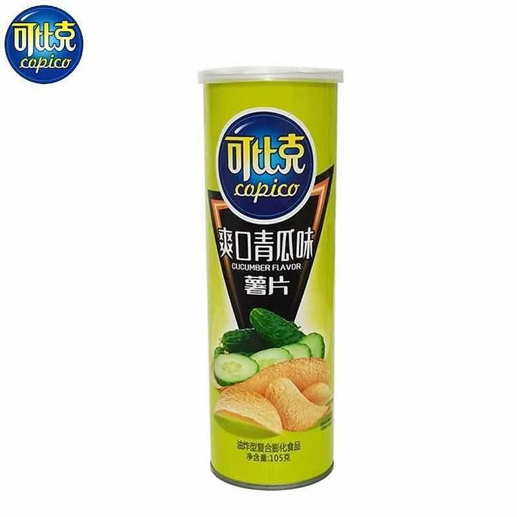 可比克 105g 罐装薯片青瓜味 1 罐 (min 6)