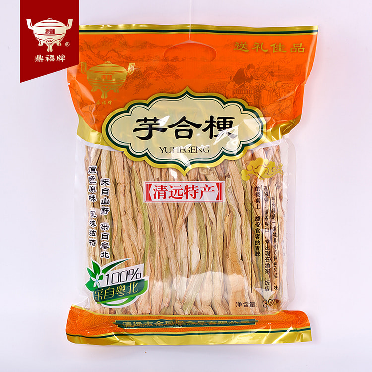 鼎福 农家芋合梗芋梗芋头梗广东特产 300g*1袋