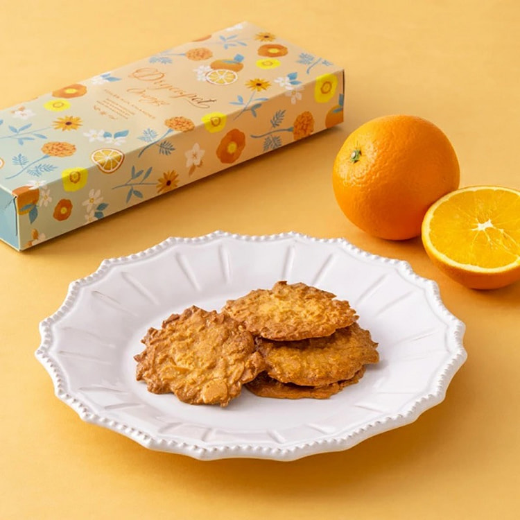 Kobe Fugetsudo Orange Cookies 8pcs