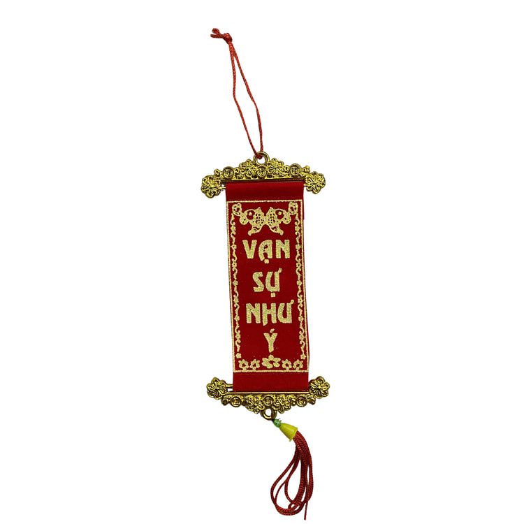 New Year Blessing String Van Su Nhu Y