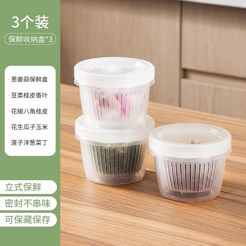 Food-Grade Prep Storage Containers 3 box
