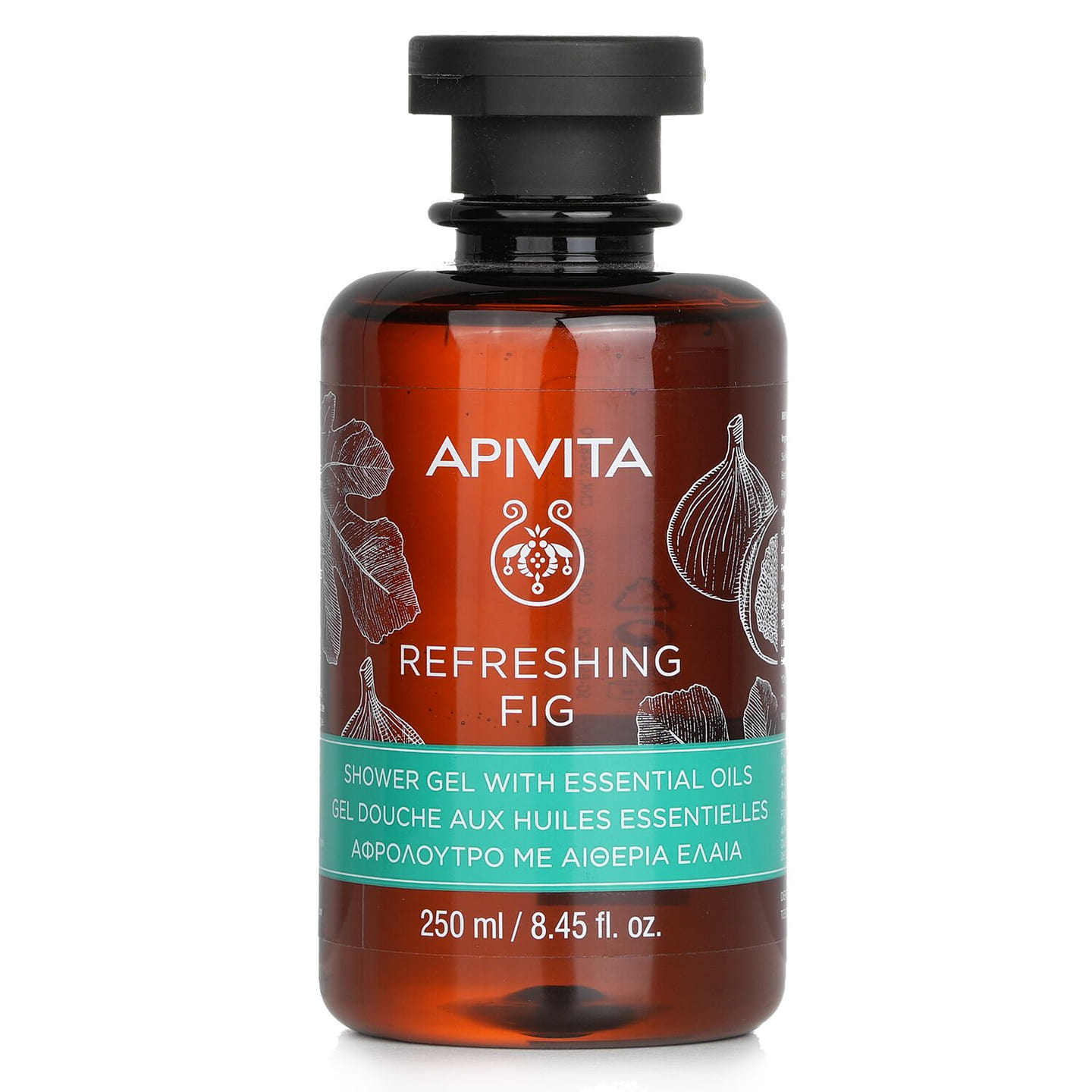Apivita Refreshing Fig Shower Gel with Essential Oils 07033 250 ml