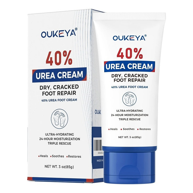OUKEYA Urea 42% Plus 2% Salicylic Acid Cream 3 fl.oz