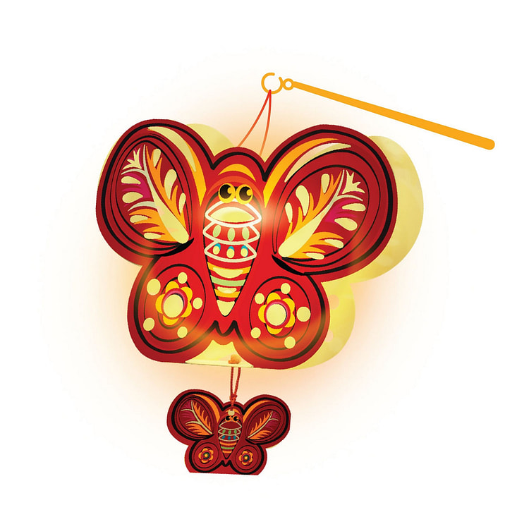 Ikachi Tiny Butterfly Lantern 1 each