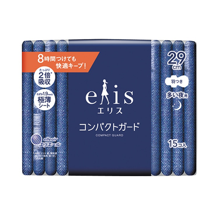 ELIS 超薄强吸量多卫生巾 29cm 15片