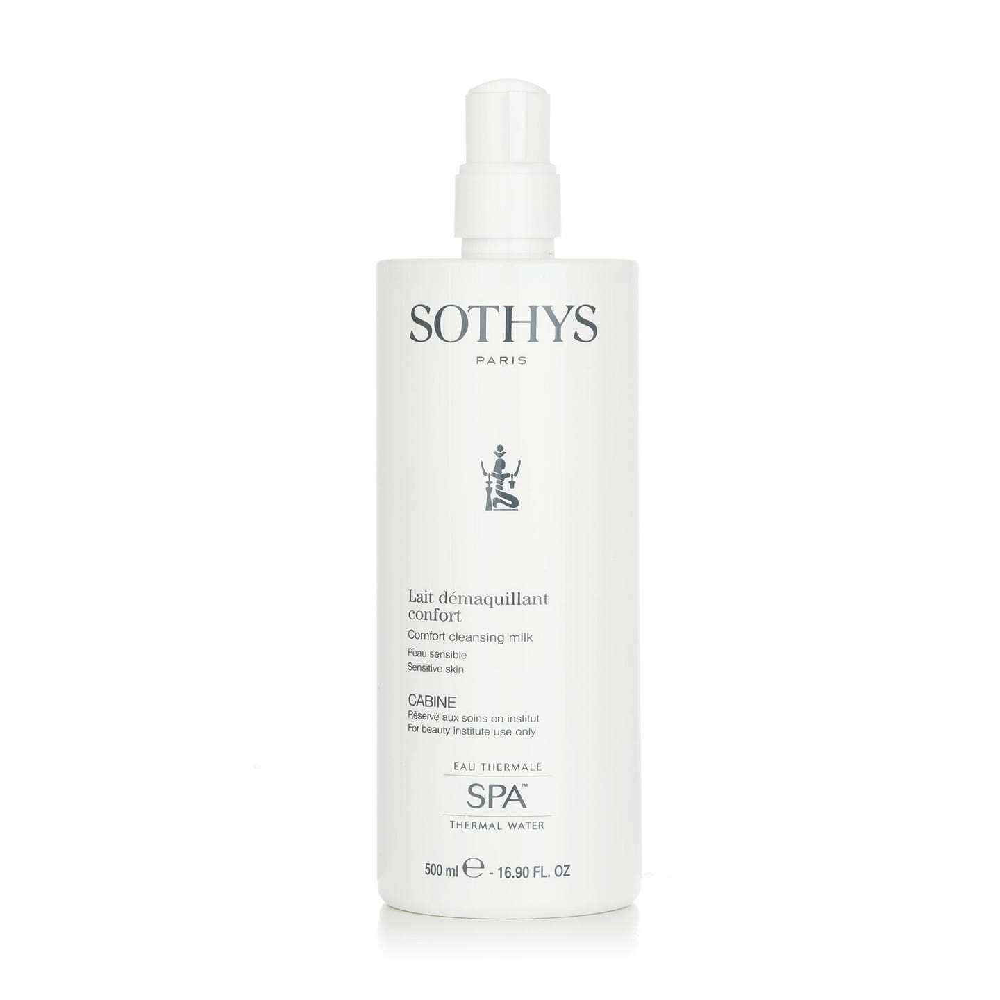 Sothys Soothing facial cleanser – suitable for sensitive skin, refillable size 500ml/16.9oz 500 ml