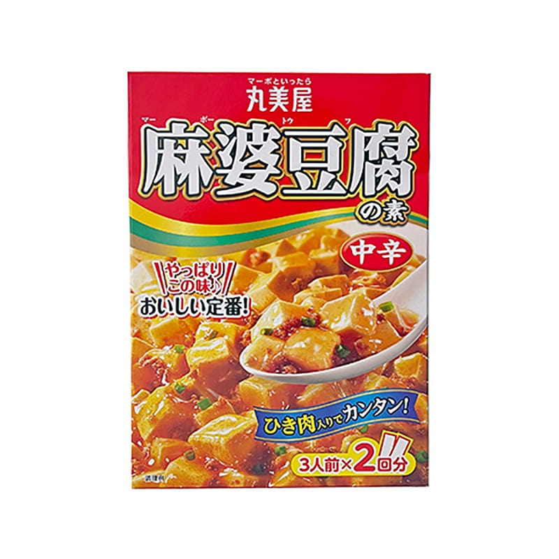 丸美屋 麻婆豆腐调味料 中辣 162g 1 份