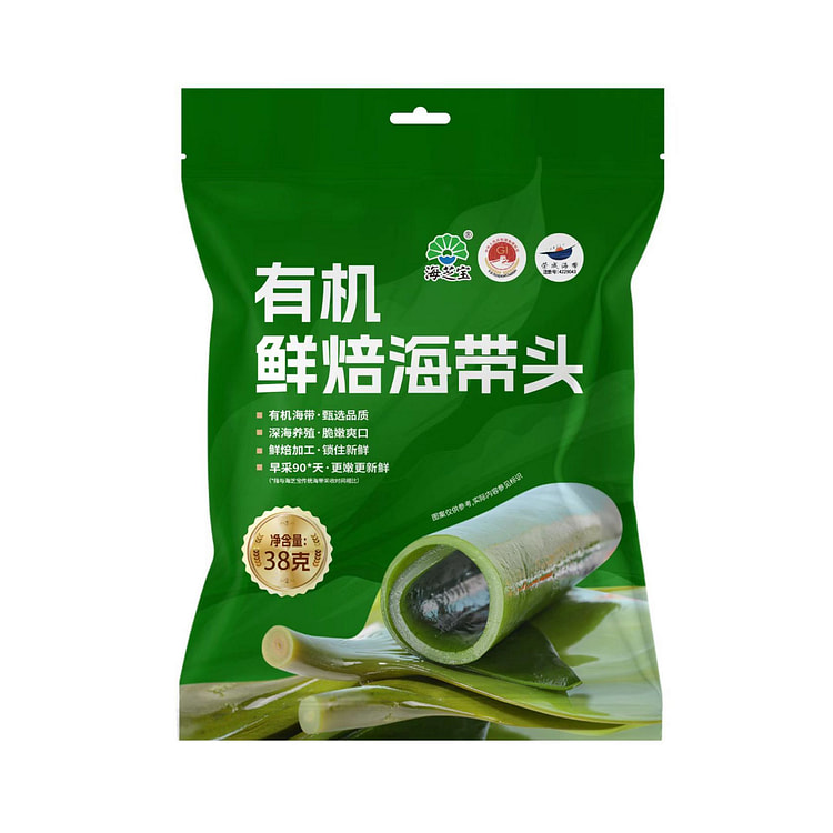 【胖东来同款】海芝宝 有机认证 海带头 煲汤凉拌 38 克