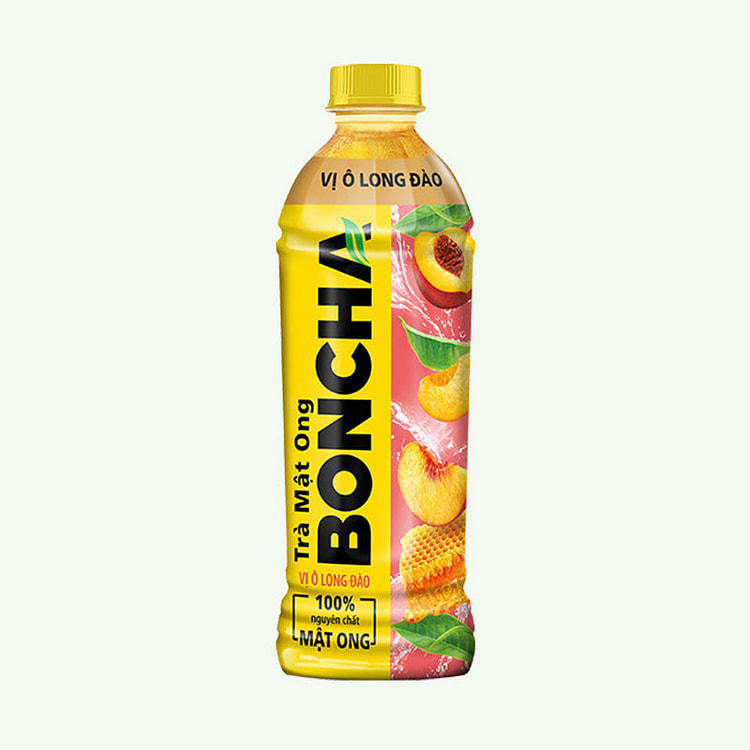Boncha 蜂蜜水蜜桃乌龙茶 450毫升 × 1