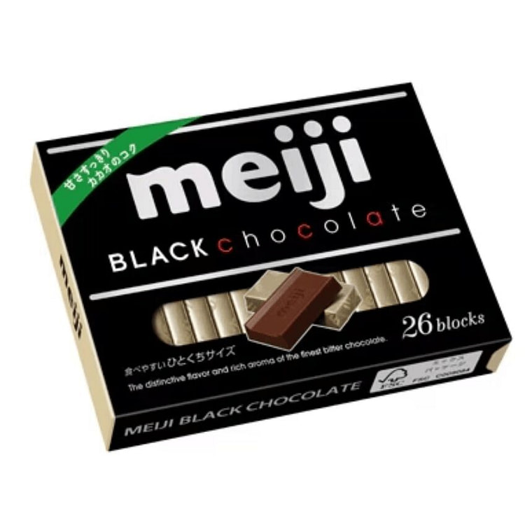 Meiji明治巧克力 钢琴黑巧味 26枚 120 克
