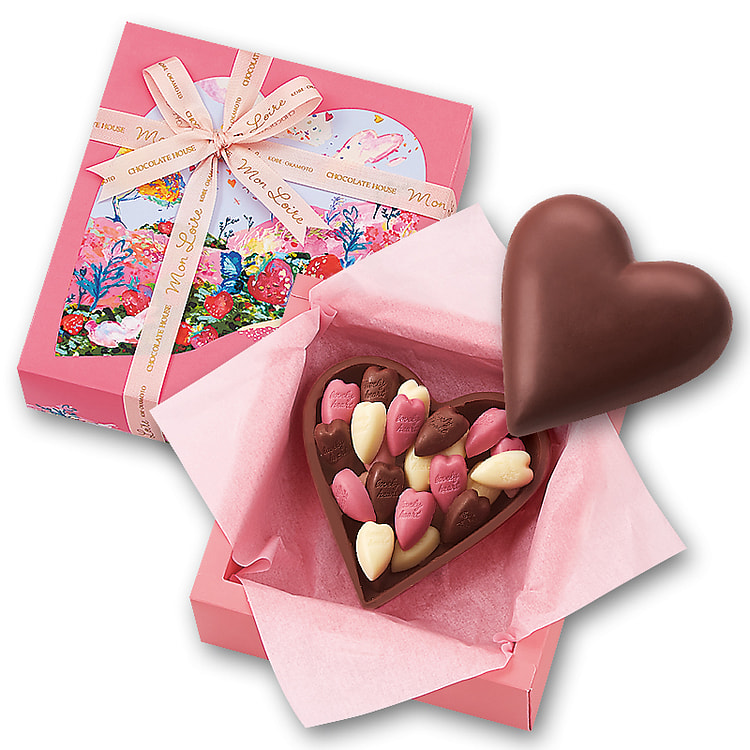 Sôcôla Trái Tim Tình Yêu Phiên Bản Valentine Monloire 130g 1 phần