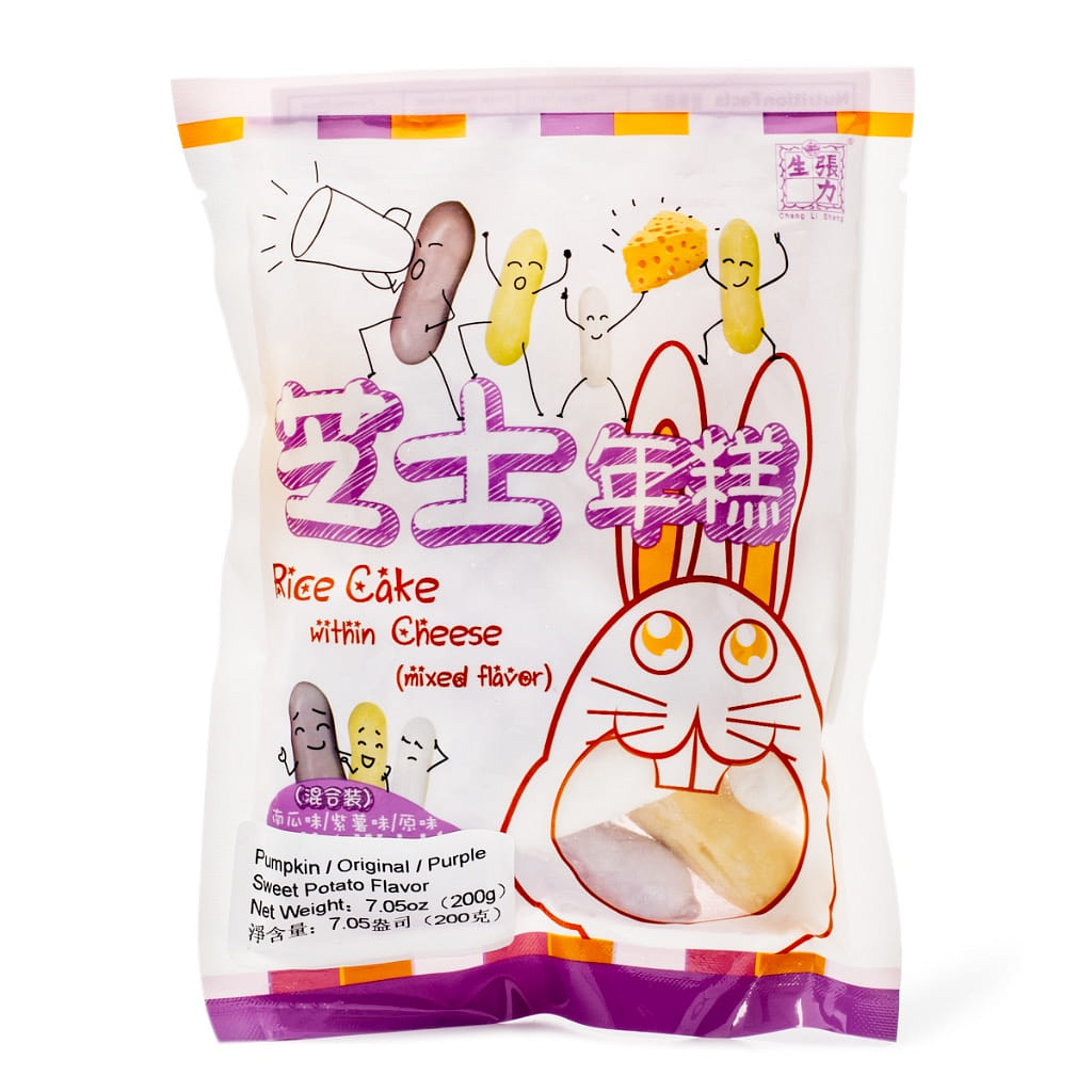 Rice Cake With Cheese, Mixed Flavor, Frozen 200 g