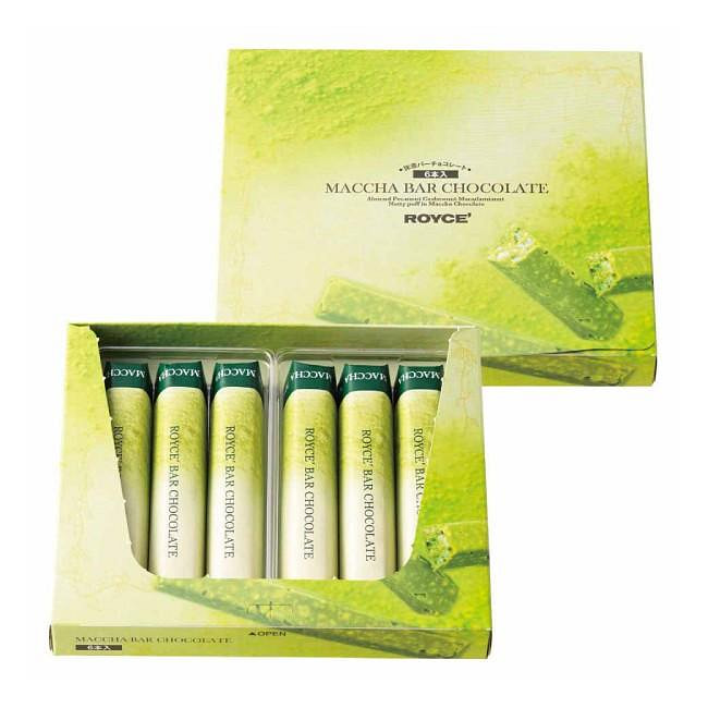 ROYCE Matcha Chocolate Wafer Sticks 6 Pieces