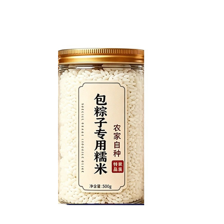 500g round glutinous rice per can 500 g
