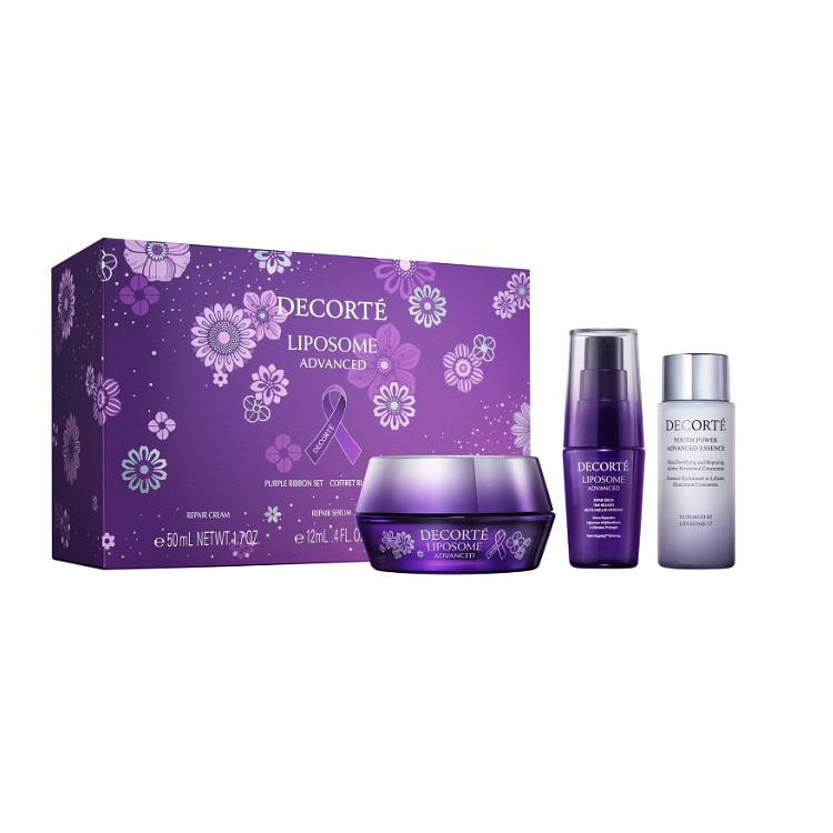 黛珂 圣诞限定紫丝带修护面霜套装 1 份