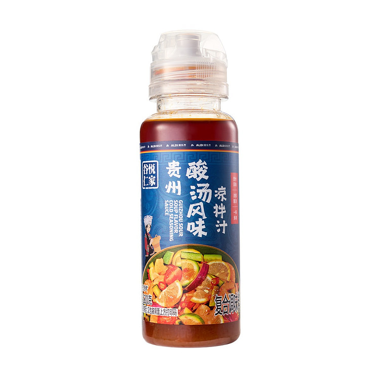 谷悦仁家 贵州酸汤风味凉拌汁 1瓶 220 克