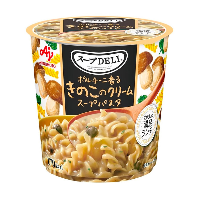 Soup Pasta Porcini Mushroom Cheese AJINOMOTO 42.3g 1 each