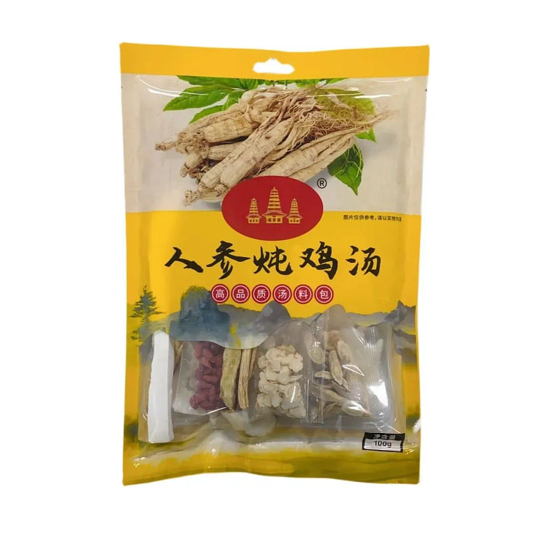 Ginseng Stewed Chicken Soup Ingredients 100 g