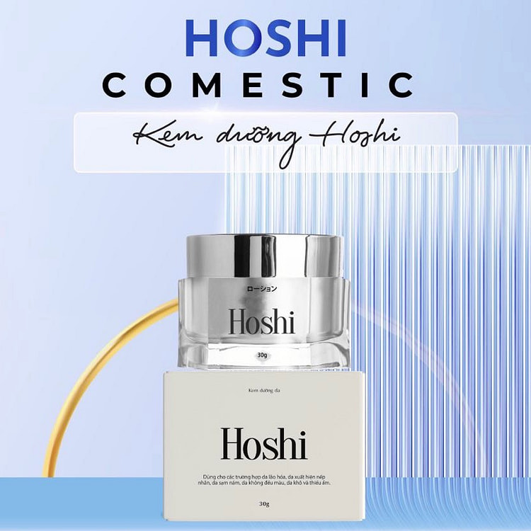 Hoshi Japan 面霜（30g）日夜暗斑高级护肤霜。