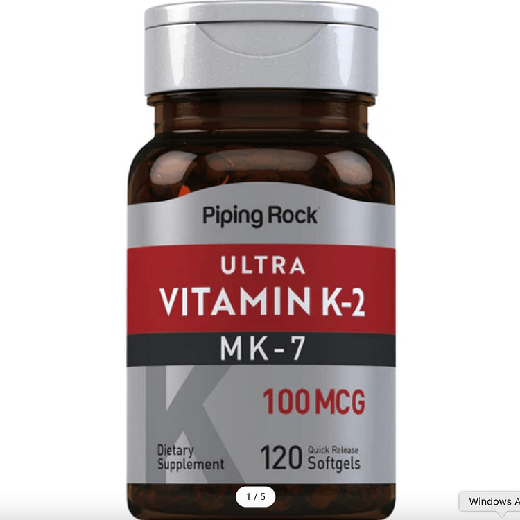 Ultra K-2 含 MK-7，100 微克 1 瓶