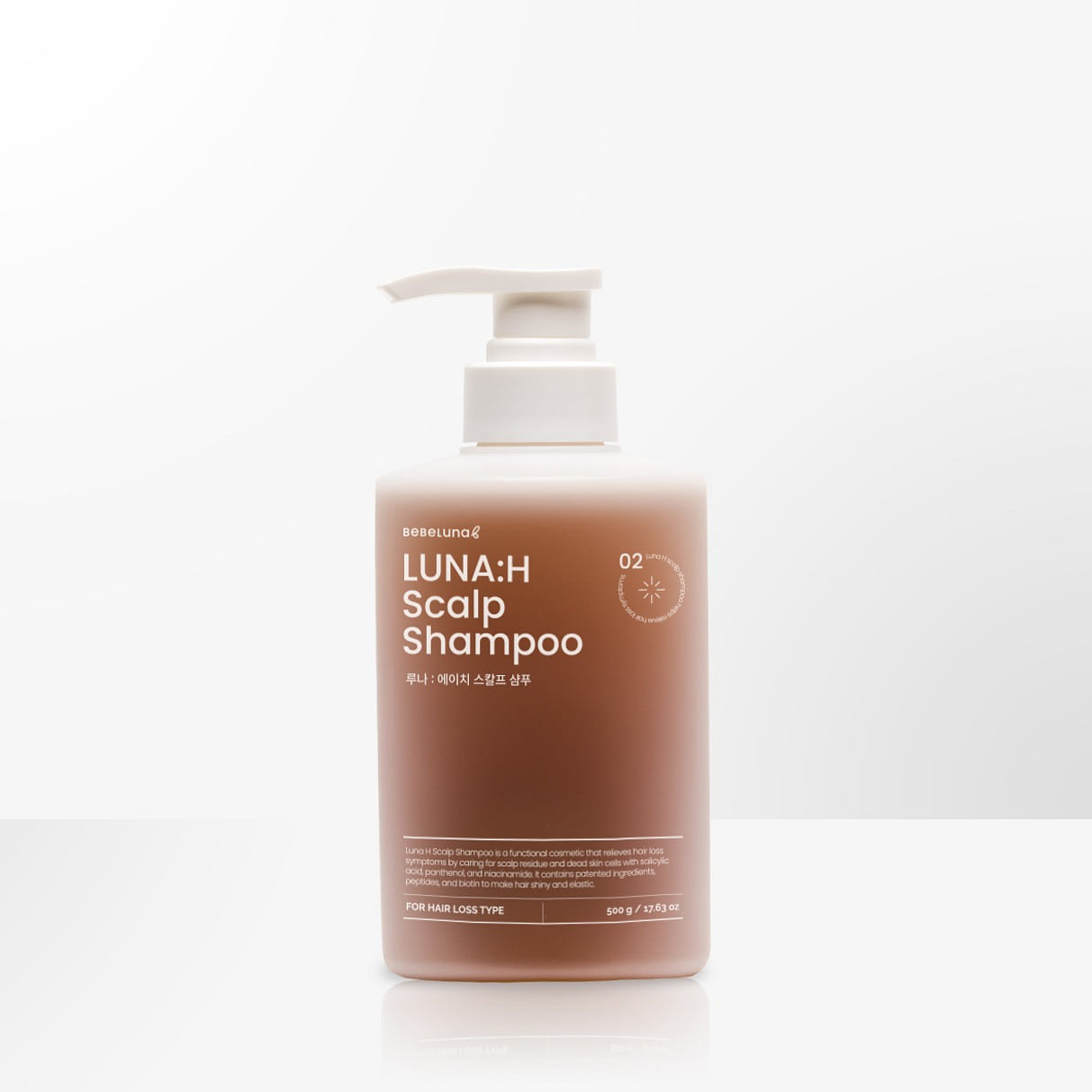 Luna:H Scalp Shampoo, Functional Hair Loss Care 500 ml