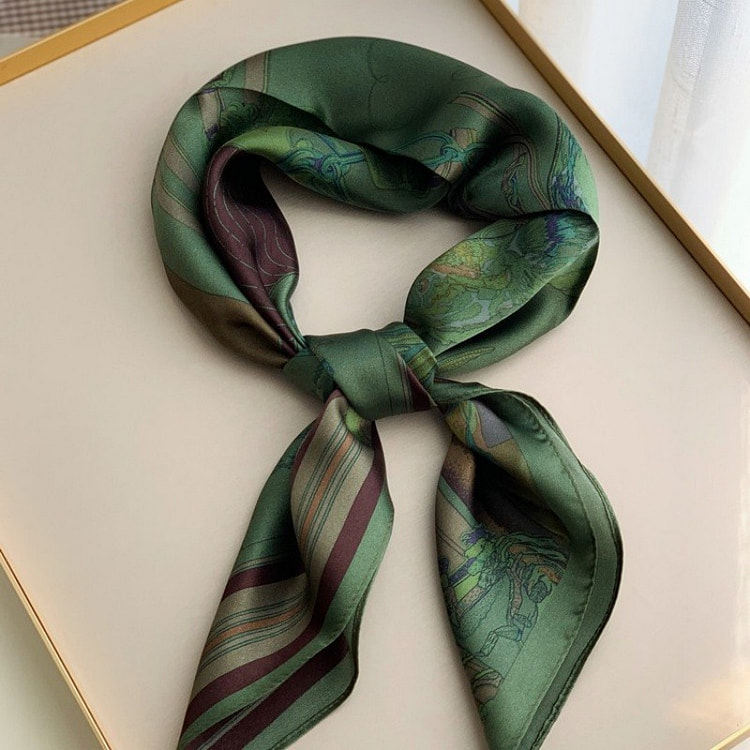 Indian Knight Silk Scarf for Women Spring/Autumn 1 count