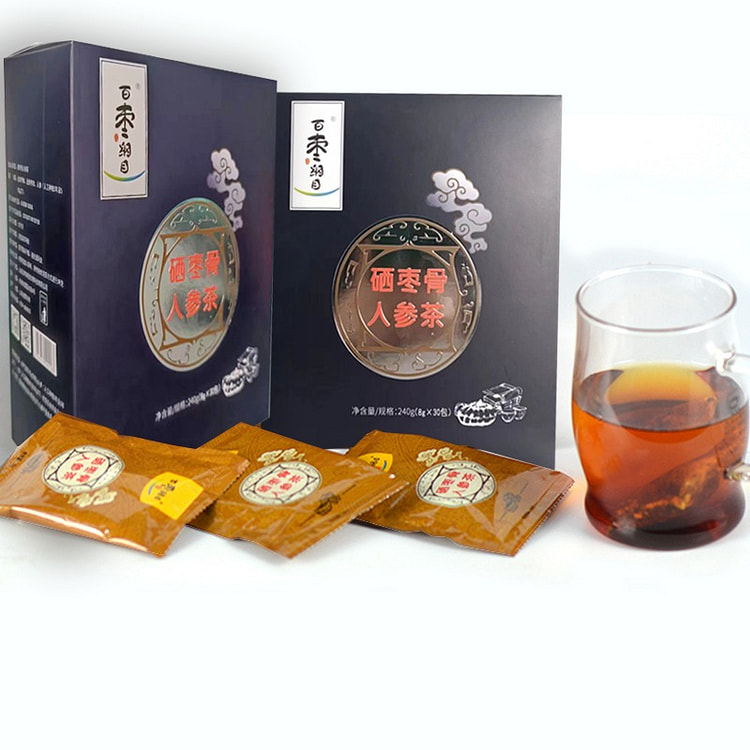 百草枣纲目硒枣骨人参茶240g