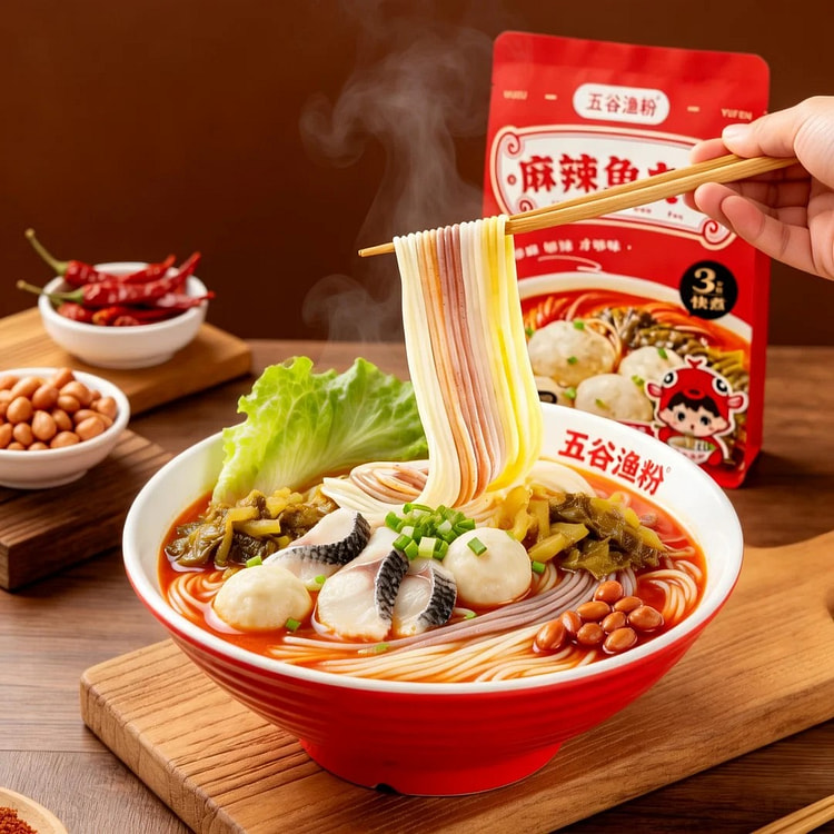 五谷渔粉麻辣味谷物鱼粉366g 366 克