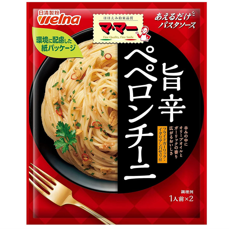 日清意面酱 橄榄油大蒜欧芹辣椒口味 47.2g