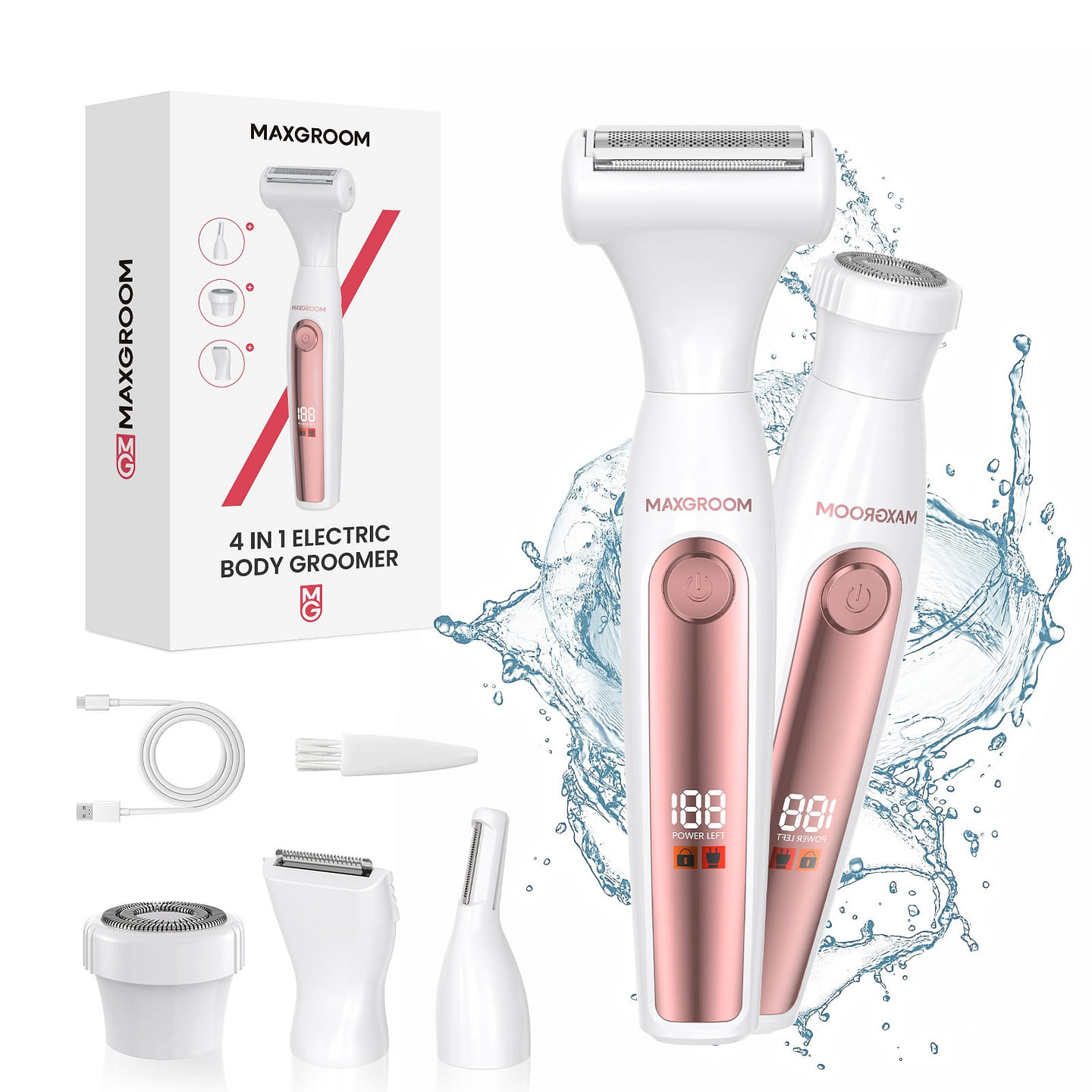 Women's Shaving Kit Interchangeable Head Design 1 count