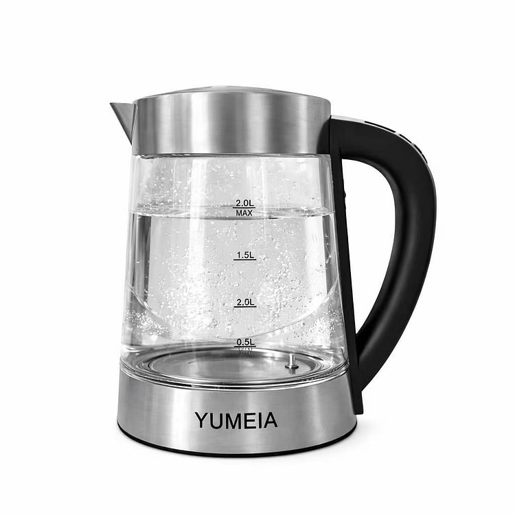 YUMEIA2L玻璃电热水壶 1.1 磅