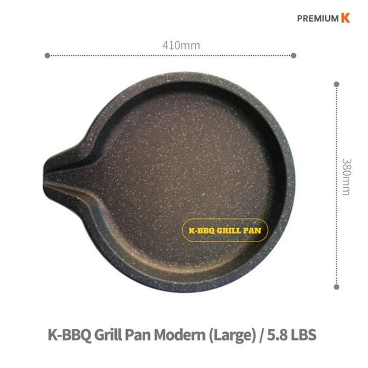 K-BBQ Grill Pan ( Round, Large Size) 5.8 lb