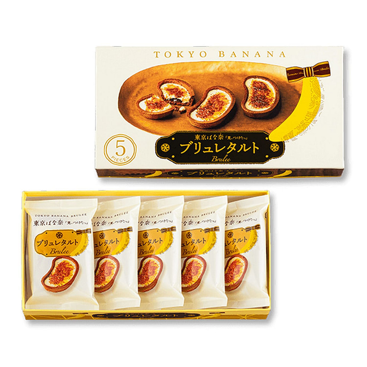 东京香蕉 焦糖布蕾 5个 1 份
