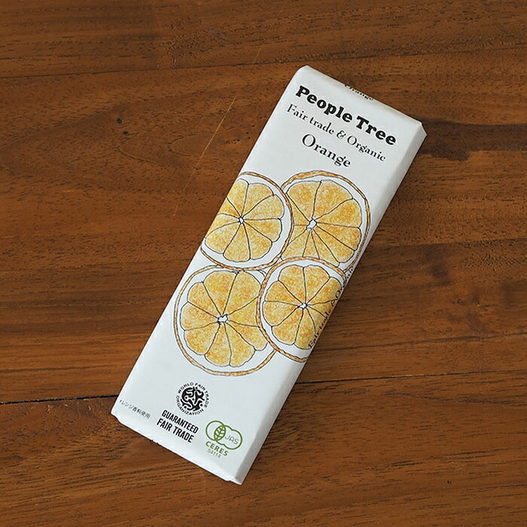 People Tree糖果 巧克力 橙子味 50g