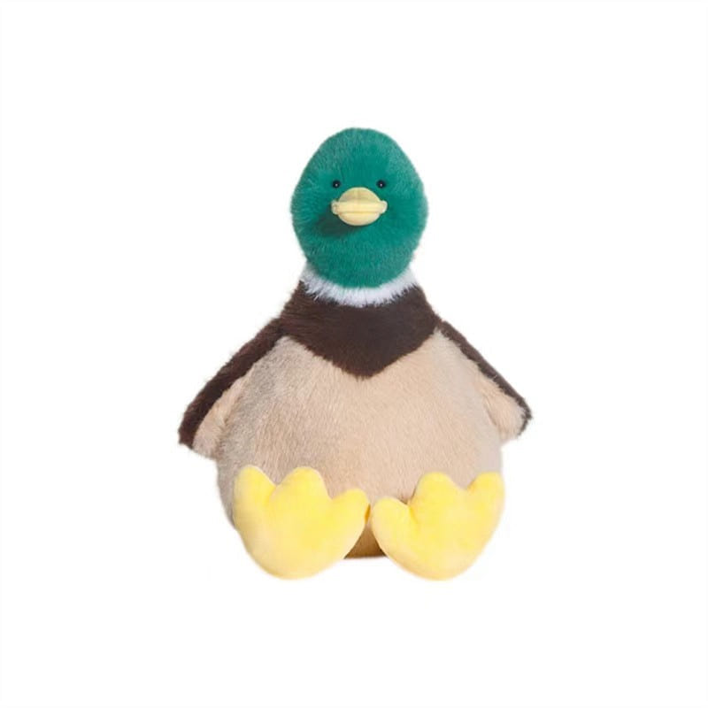 Ladom Duck Duck Plush Toy Birthday Gift Furry Anti-Real Doll-Full Colour 20CM 1 カウント