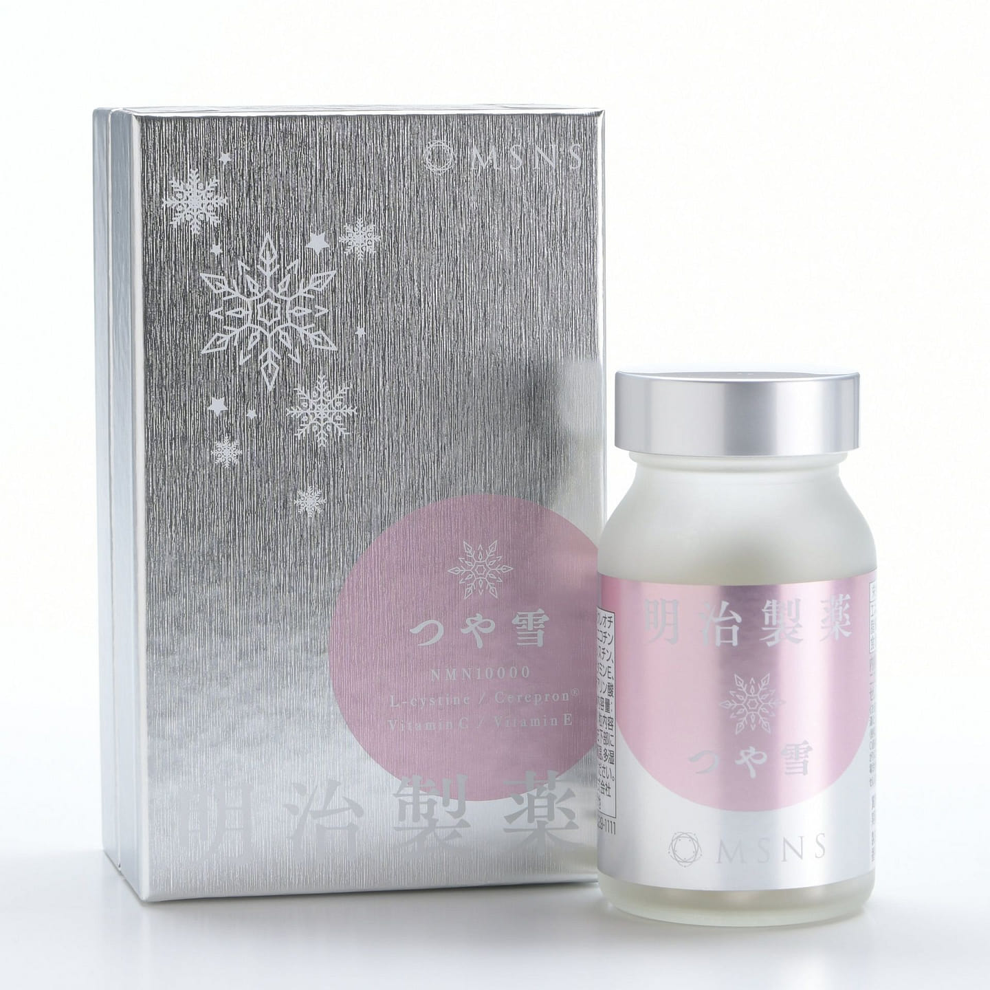女性に嬉しいセレプロン配合明治製薬 つや雪 30日分 90粒NMN1日333㎎ 1 個